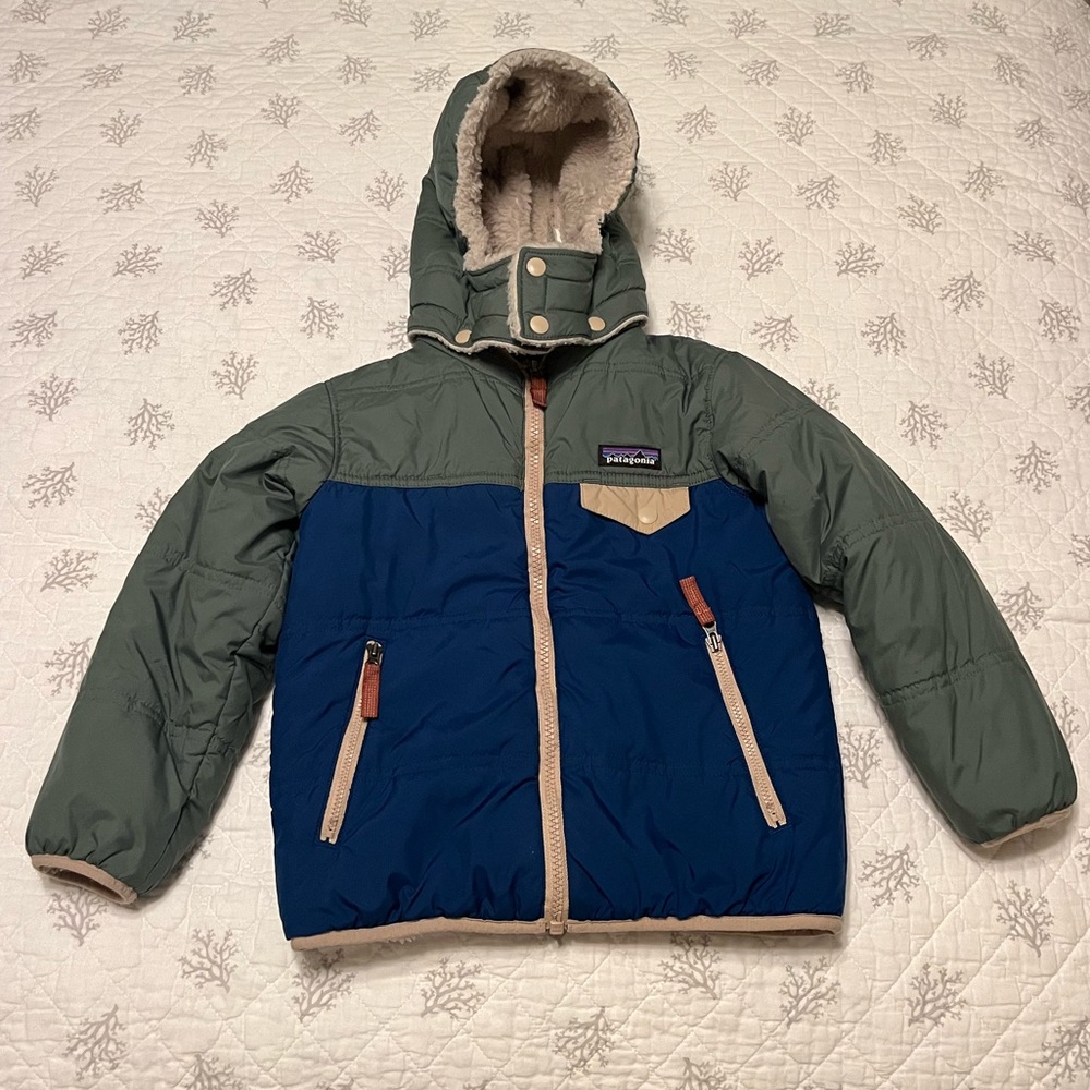 Patagonia reversible winter jacket